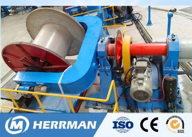 Drum Twister Type HV Cable Armouring Machine 130 Max Cabling OD Energy Efficient