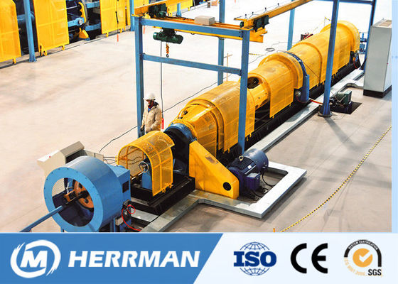 6.0mm Dia PLC Control  Tubular Type Wire Cable Stranding Machine
