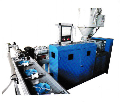 GI Conduit Plastic PVC Wire Coating Machine Tension Adjustable