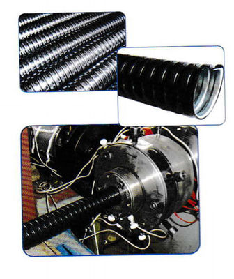 GI Conduit Plastic PVC Wire Coating Machine Tension Adjustable
