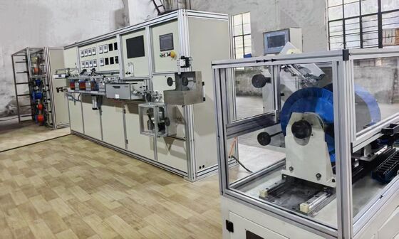 Linha de Produção de Fita de Fibra Óptica em Teia de Aranha